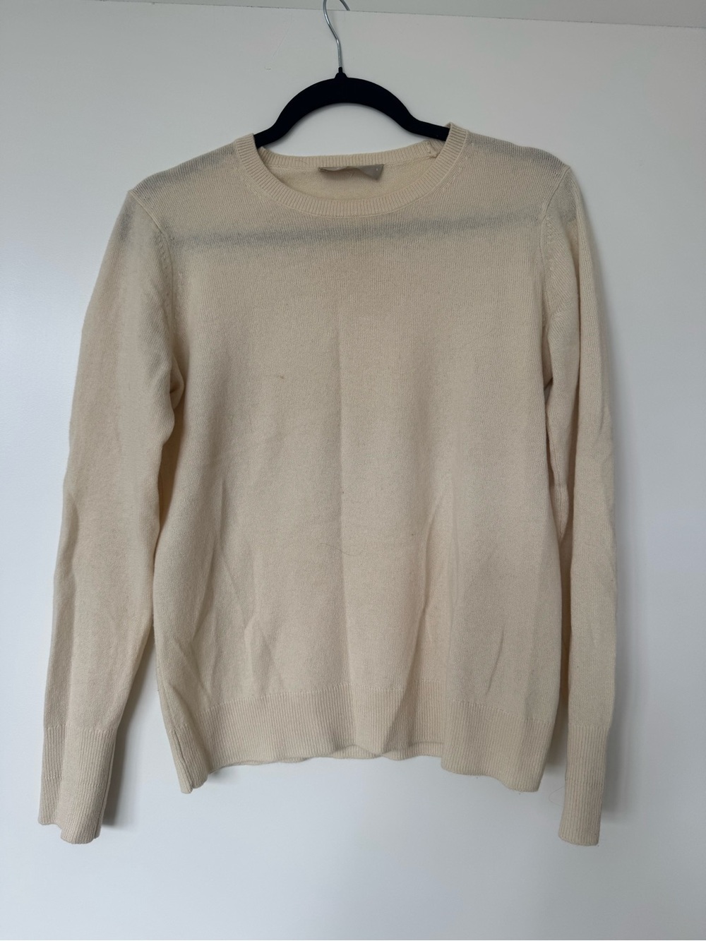 Everlane Crewneck Sweater in Cream